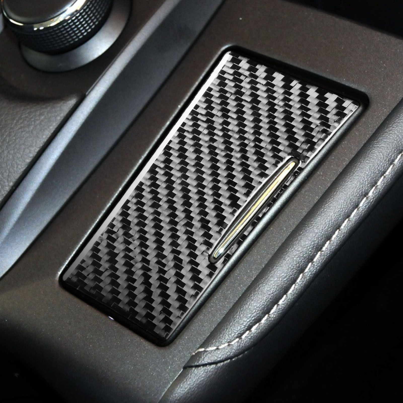 Center Armrest Water Cup Holder Panel Trim view 3