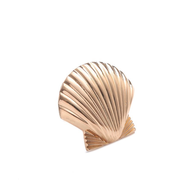 Theme Sea Shells Metal Napkin Rings for Weddings Receptions view 2