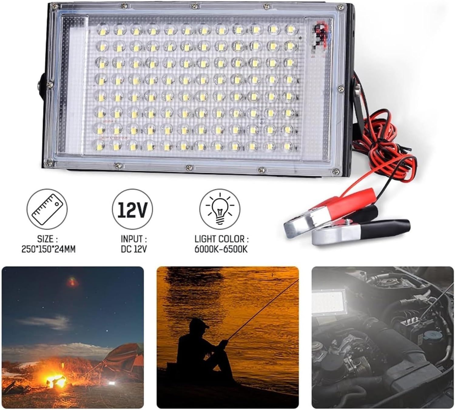 Security Lights Outdoor LED Flood Light Waterproof Reflector Spotlight