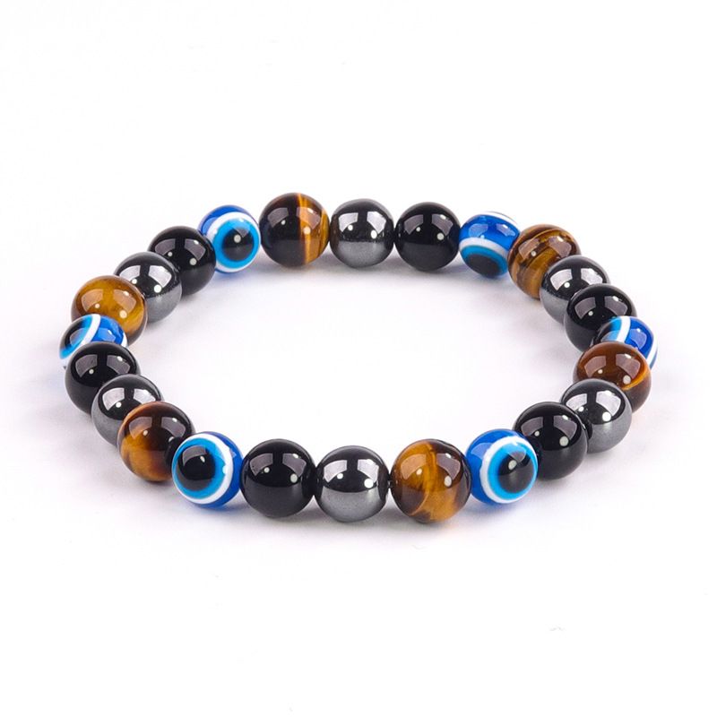 Triple Protection Bracelet bracelet and Black Beads Bracelet for Men Women