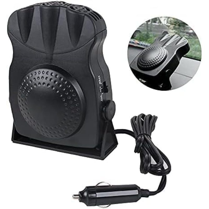 12V Car Heater, Portable 3 Hole Windshield Defogger Defroster, Fast Heating view 4