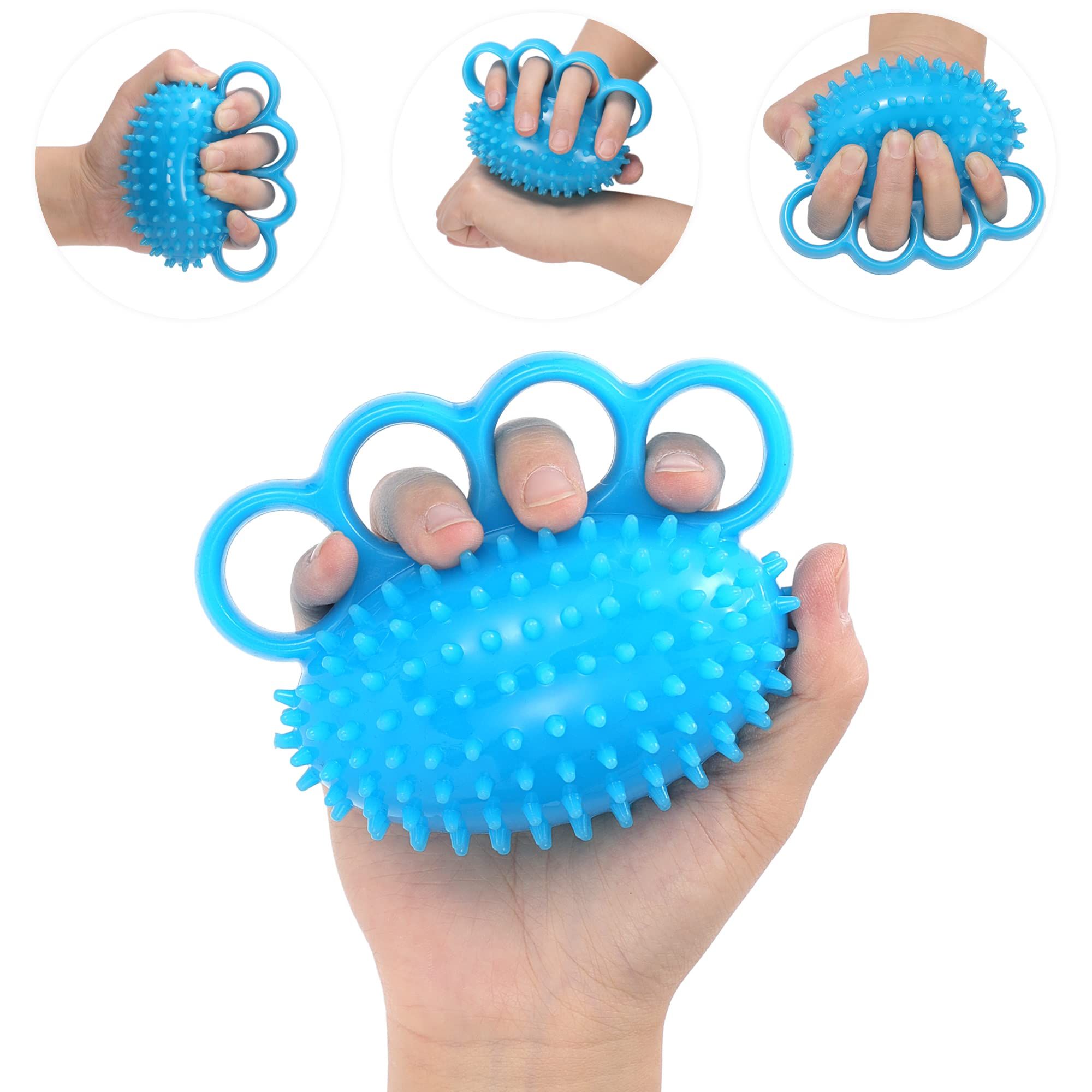 Hand Exercise Ball Finger Therapy Ball - Grip Strengthening