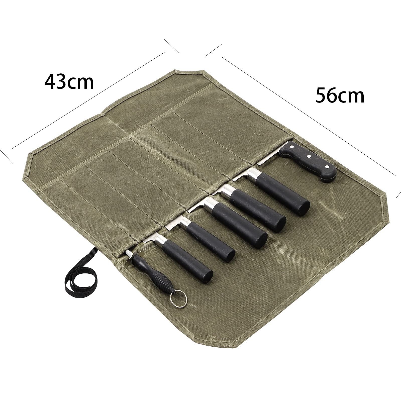 Knife Roll,Chef Knife Roll Bag,Kitchen Knife Storage Case,Chef Tools view 2