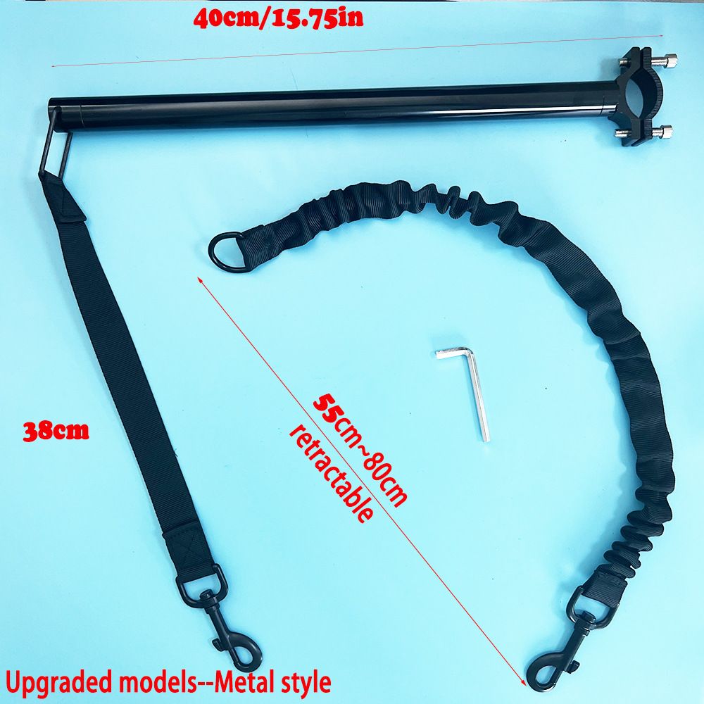 Dog Bicycle Exerciser Hands Free Bicycle Dog Mountable and detachable towing view 3