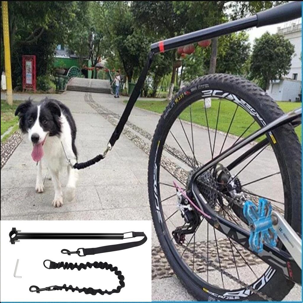Dog Bicycle Exerciser Hands Free Bicycle Dog Mountable and detachable towing view 4