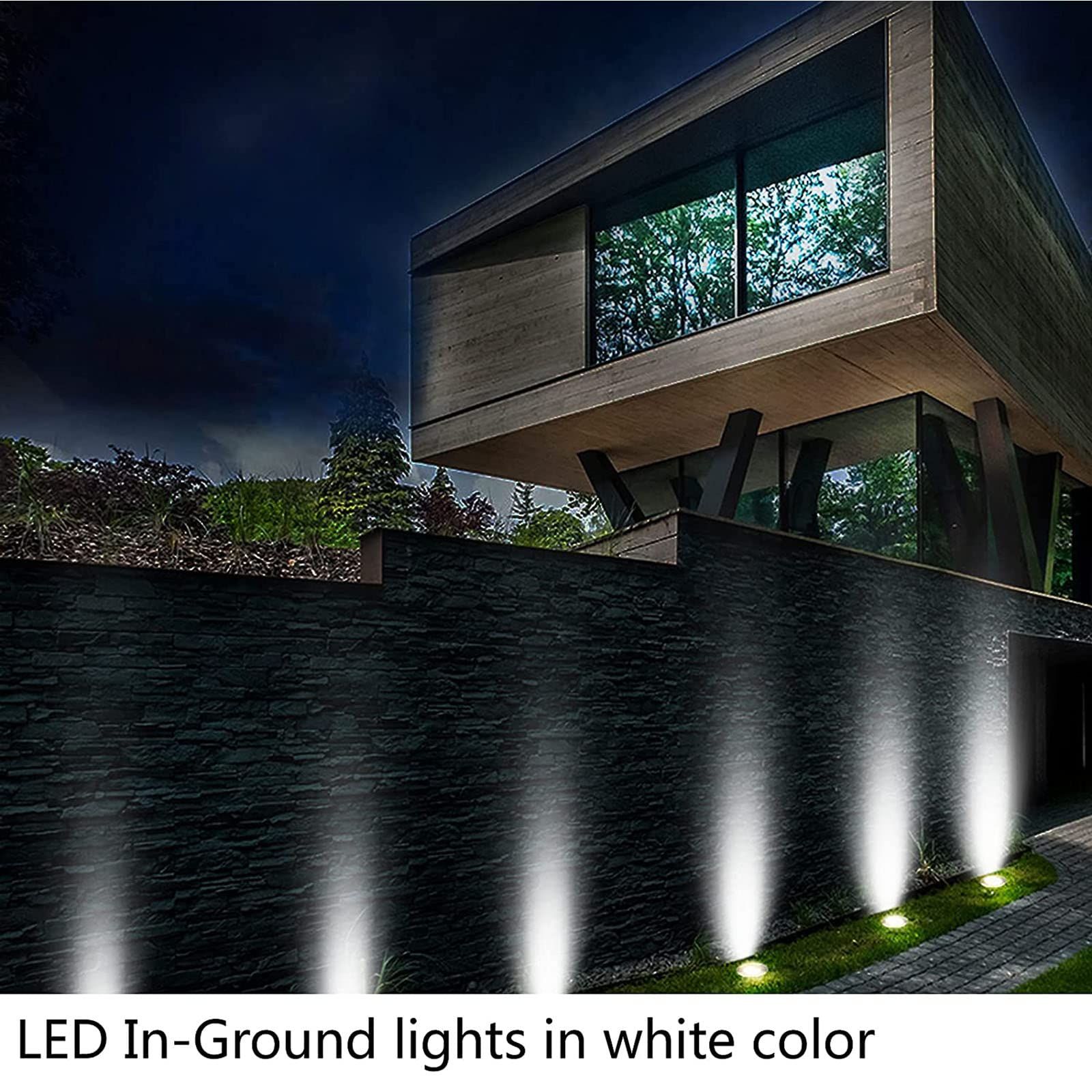 3pcs Low Voltage In-ground Lights LED Well Light Landscape Light 3W 12V 24V view 4