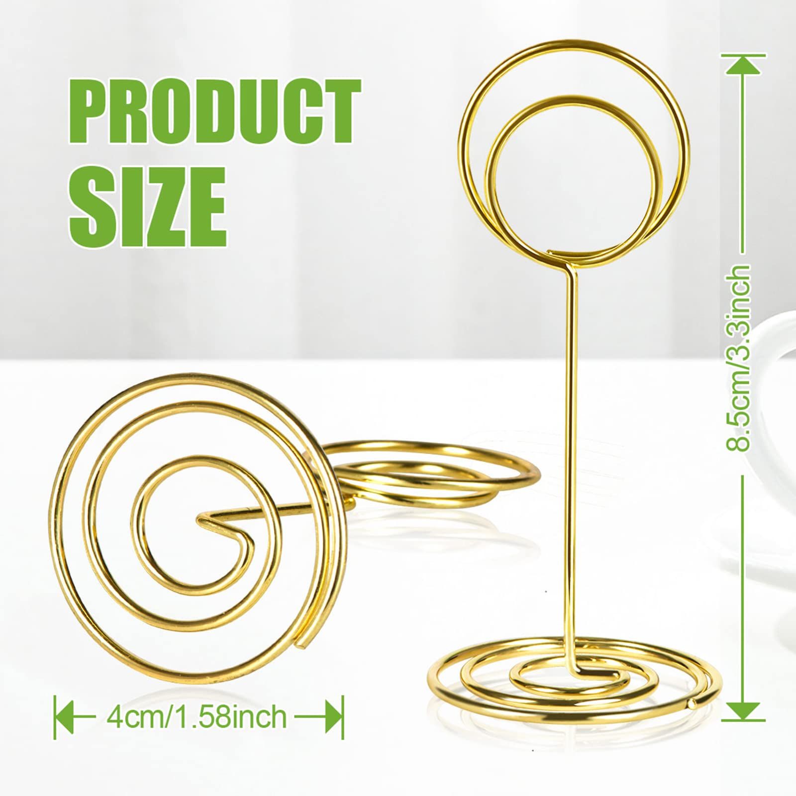 Table Number Holders, Simple Table Sign Stand Place Card Holder, Delicate view 2