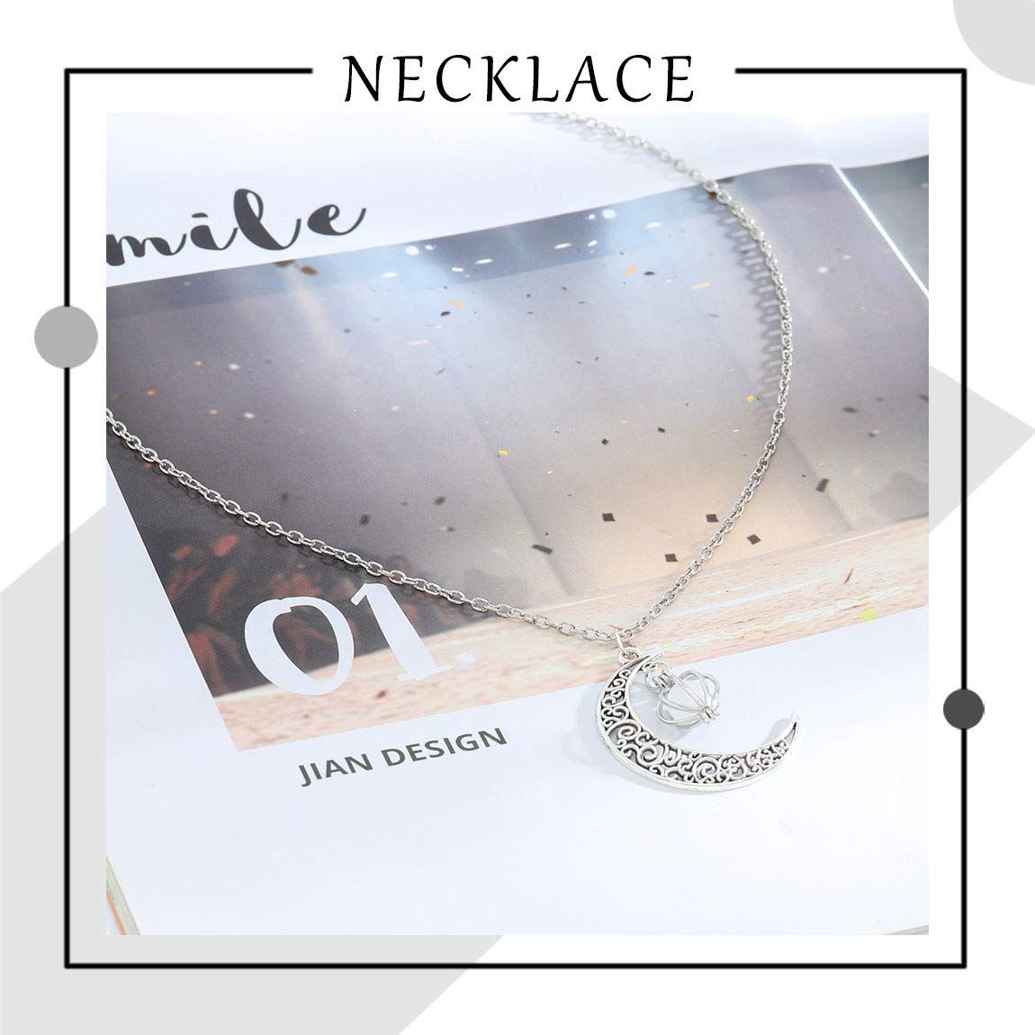 Pendant Chain Necklace Hand Drop Necklace Evil eye Fashion Jewelry Necklace view 3