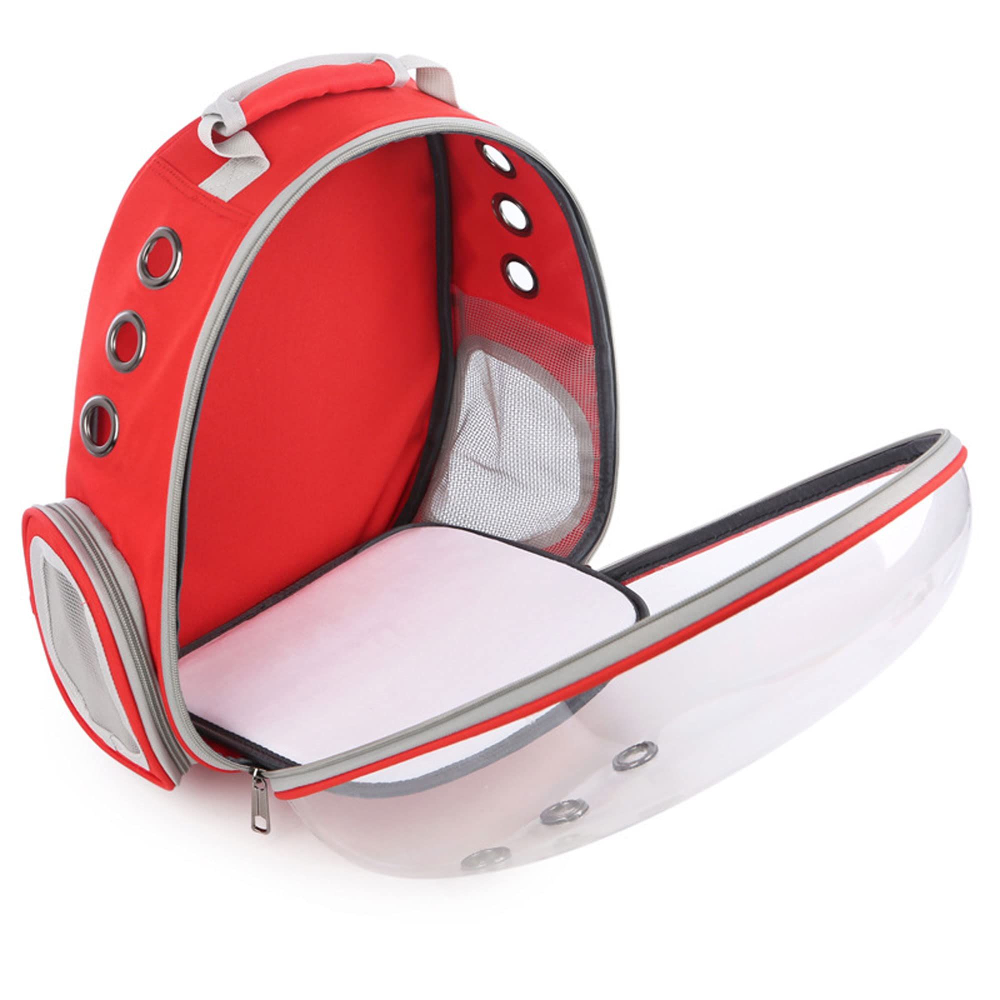 Cat Backpack Bubble Expandable Foldable Breathable for Small Medium Dogs Cats view 3