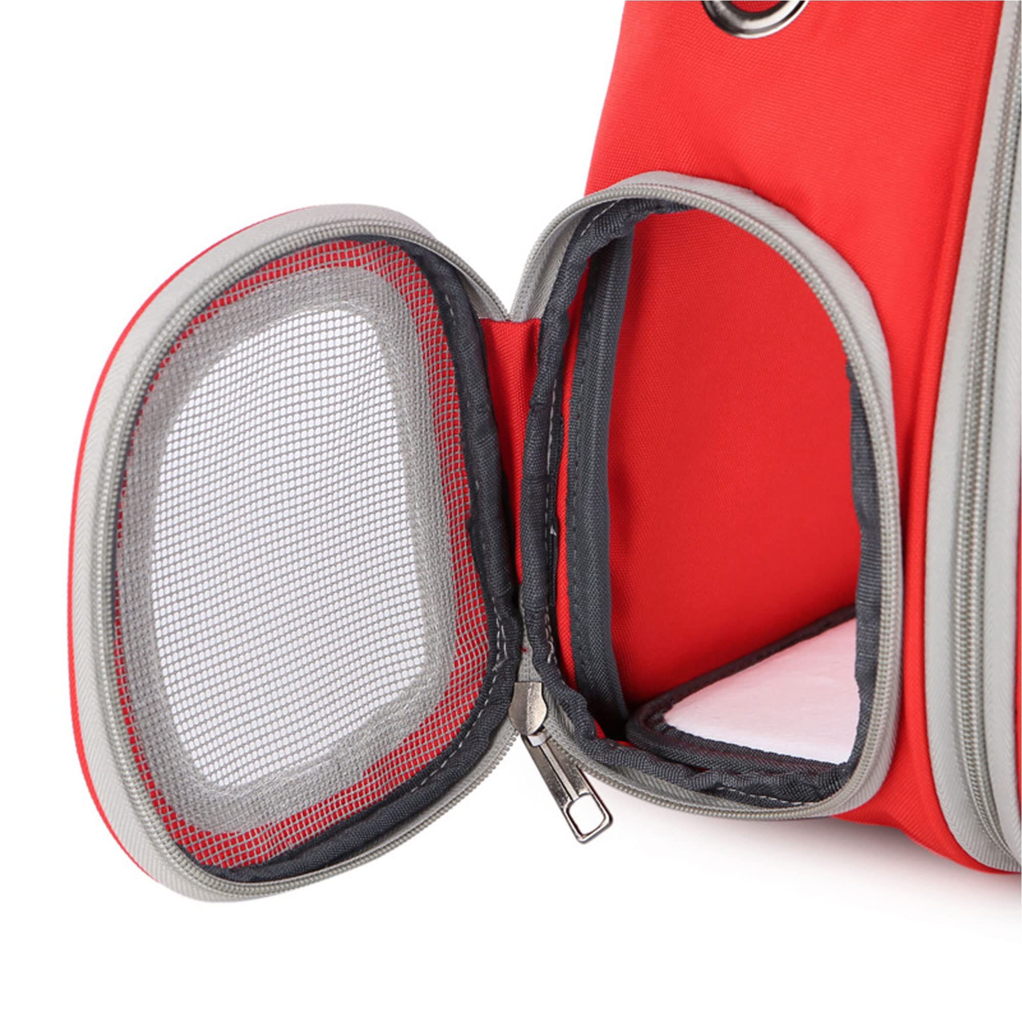 Cat Backpack Bubble Expandable Foldable Breathable for Small Medium Dogs Cats view 4