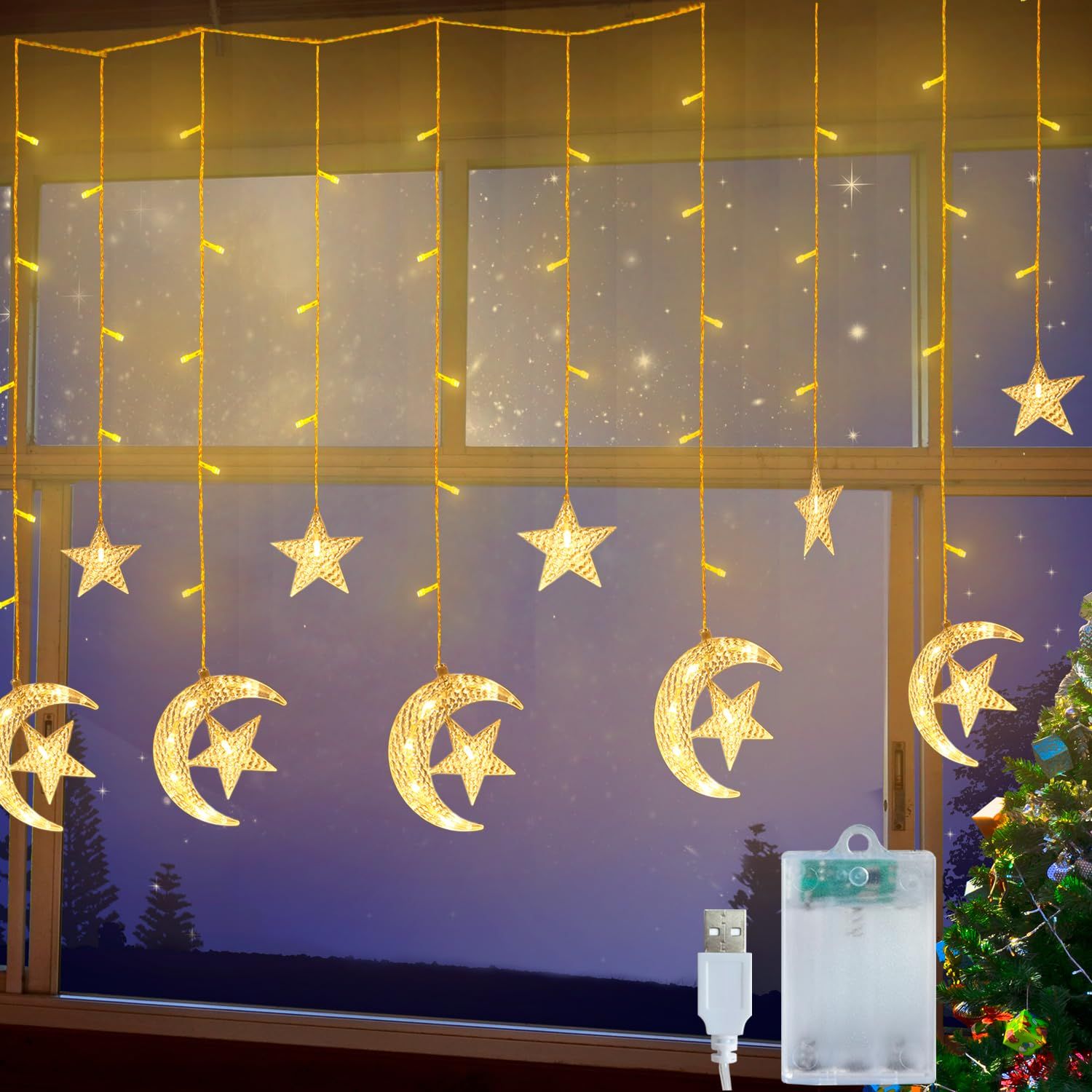 LEDs String Lights for Ramadan Decor view 2