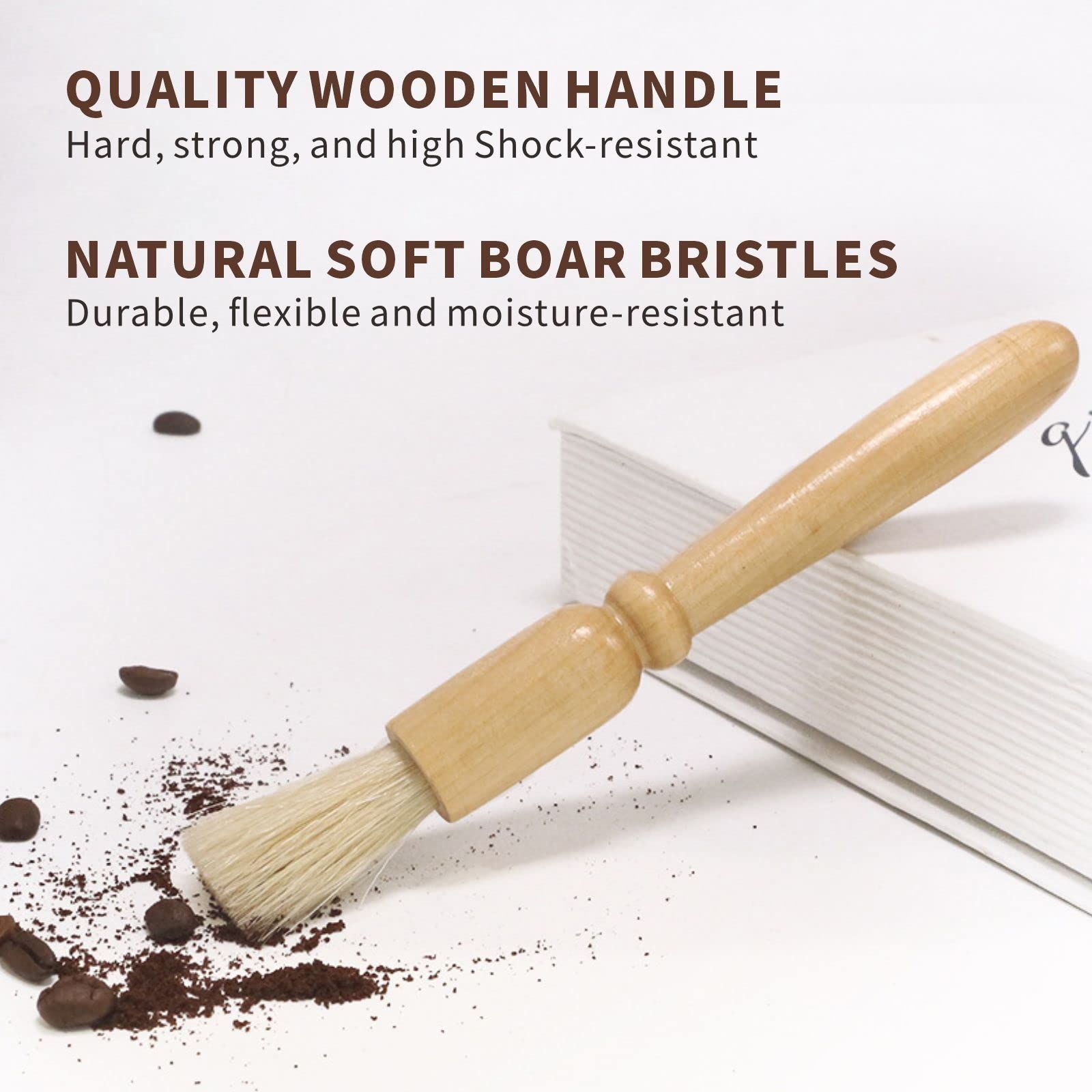 Coffee Machine Cleaning Brush with Spoon Tool Set for Espresso Machine Group Head view 5