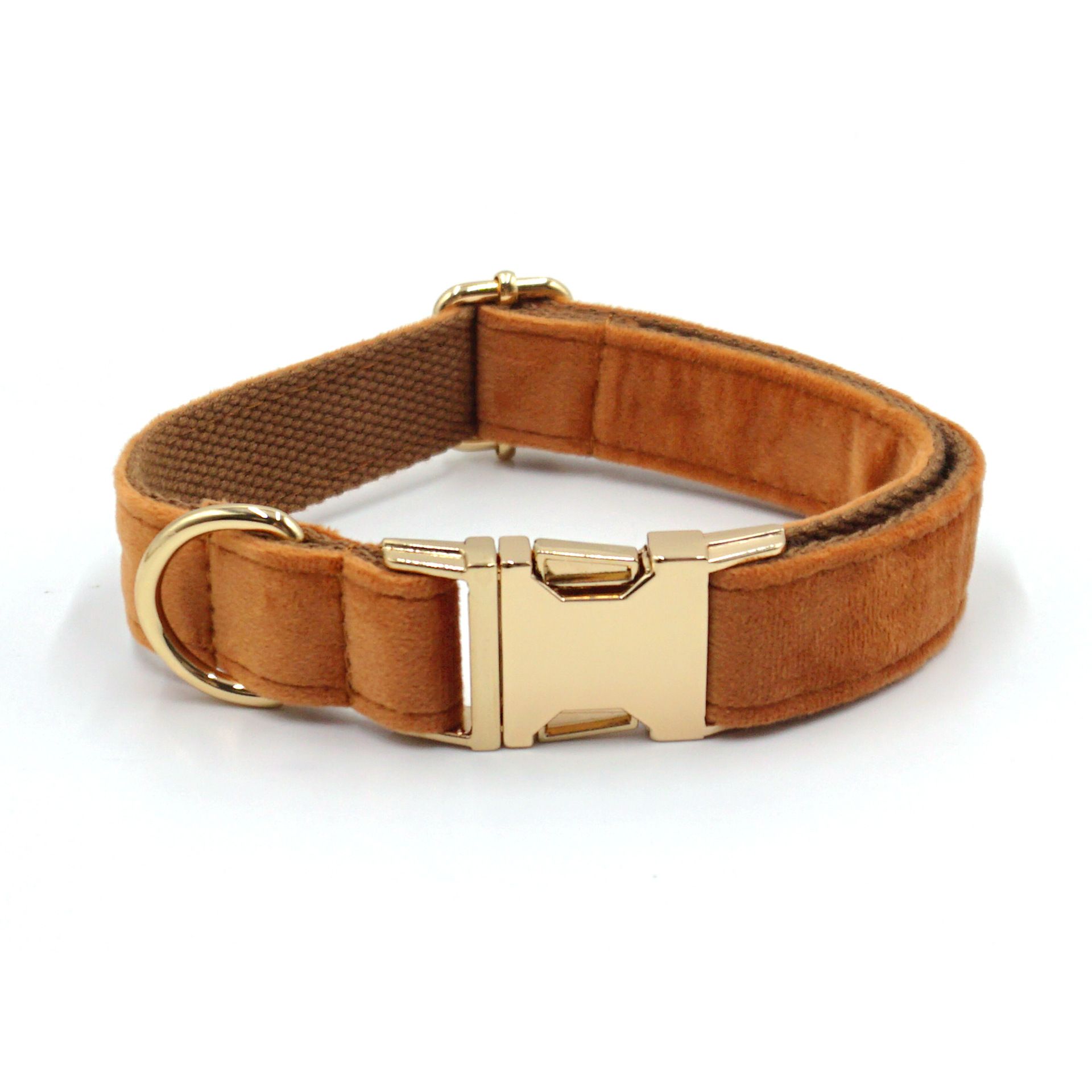 Velvet Dog Collar and Leash Set view 4