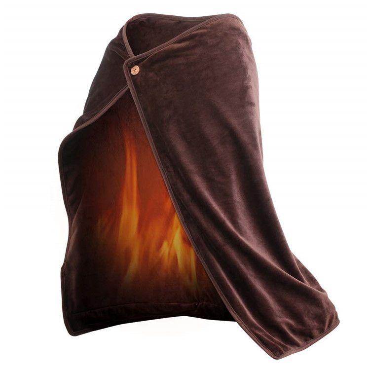 Warm Wrap Blanket Electric Heating Shawl for Women Kids Pets Dogs Cats Rabbits