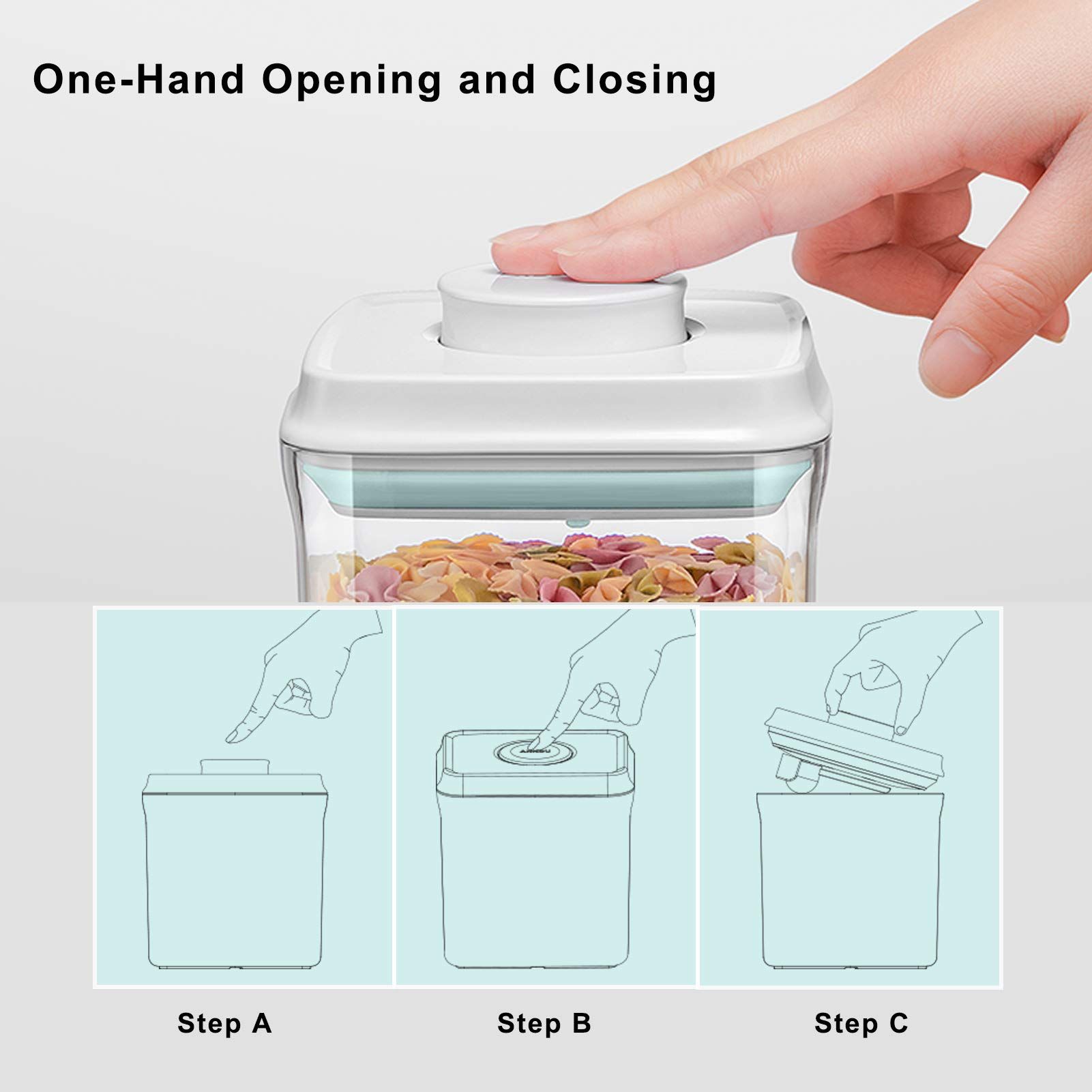 Airtight Food Storage Container Formula Container Formula Dispenser with Spoon view 2