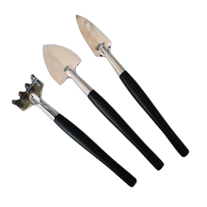 Fairy Garden Tool Set Stainless Steel rake view 2