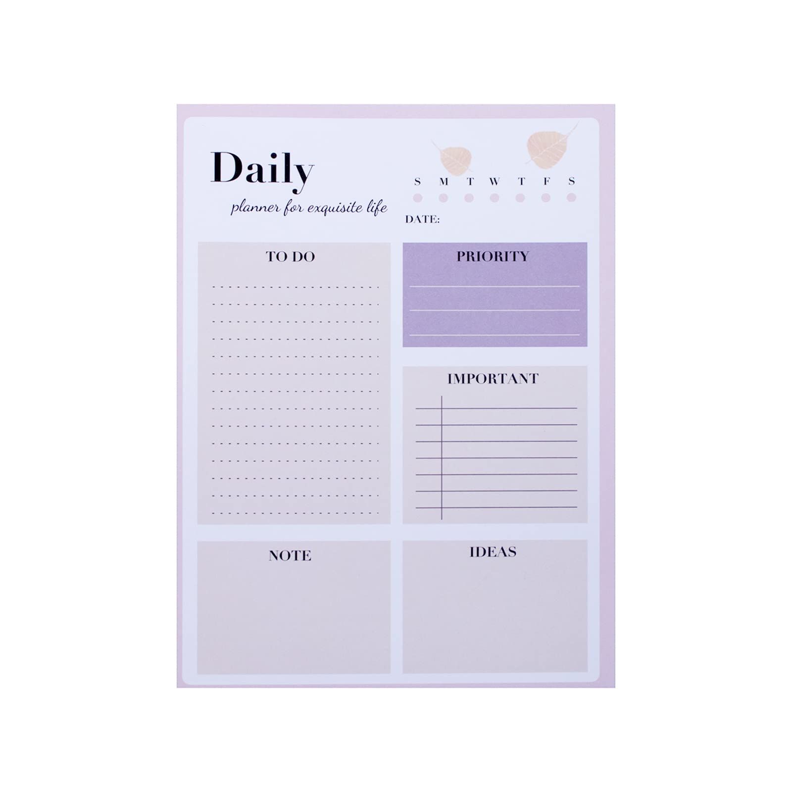 To Do List Notepad, Daily Planner Notepads,To Do Memo Pad for Planning, Tasks — image 1