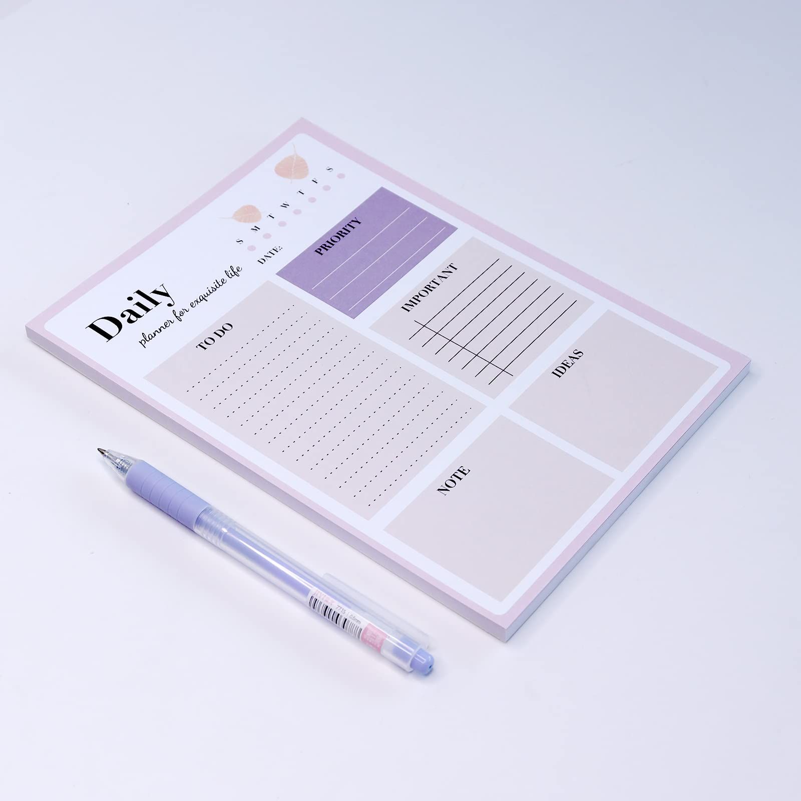 To Do List Notepad, Daily Planner Notepads,To Do Memo Pad for Planning, Tasks view 2
