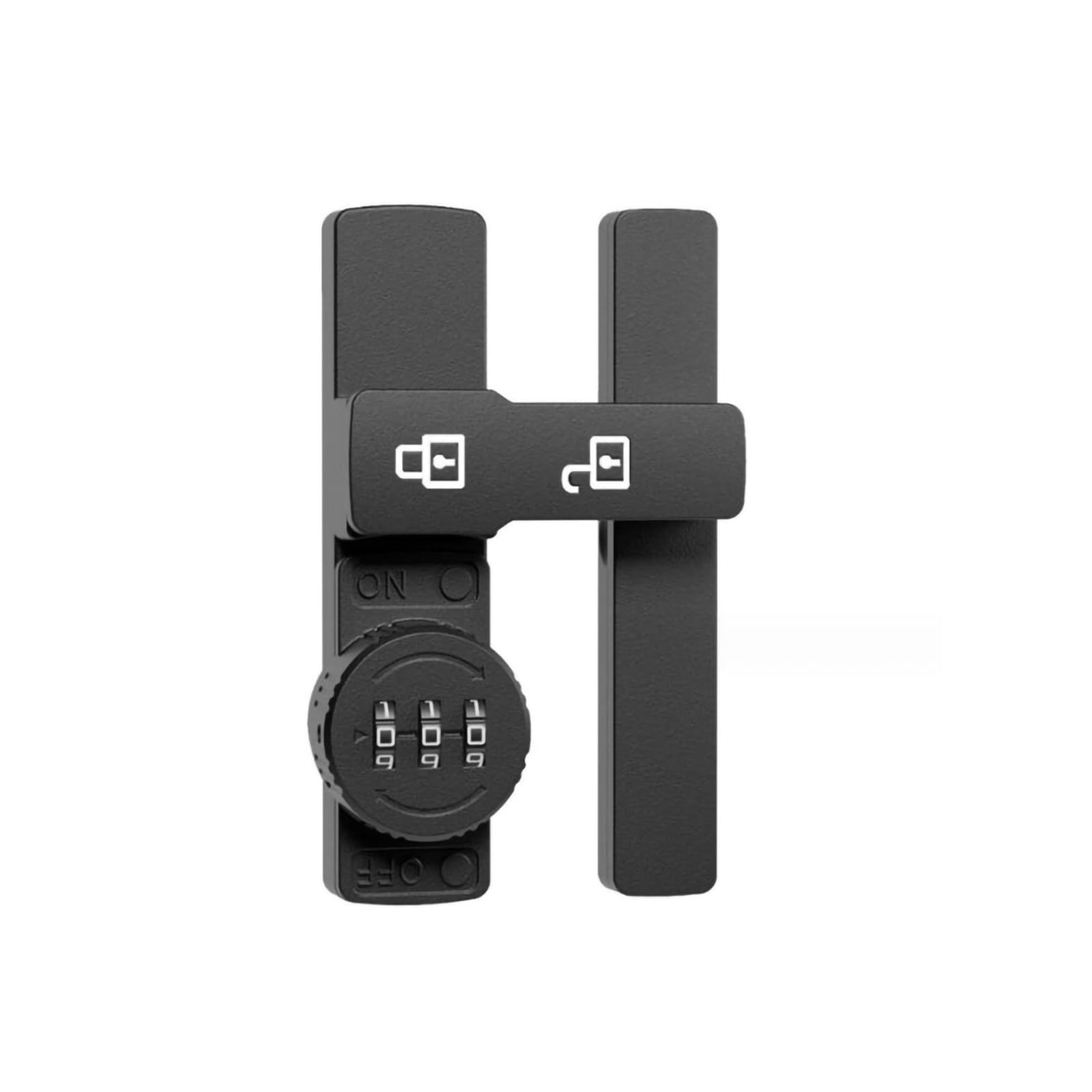 180 Degree Barn Door Lock Latch Fluorescent Secure Your Home Easily Install