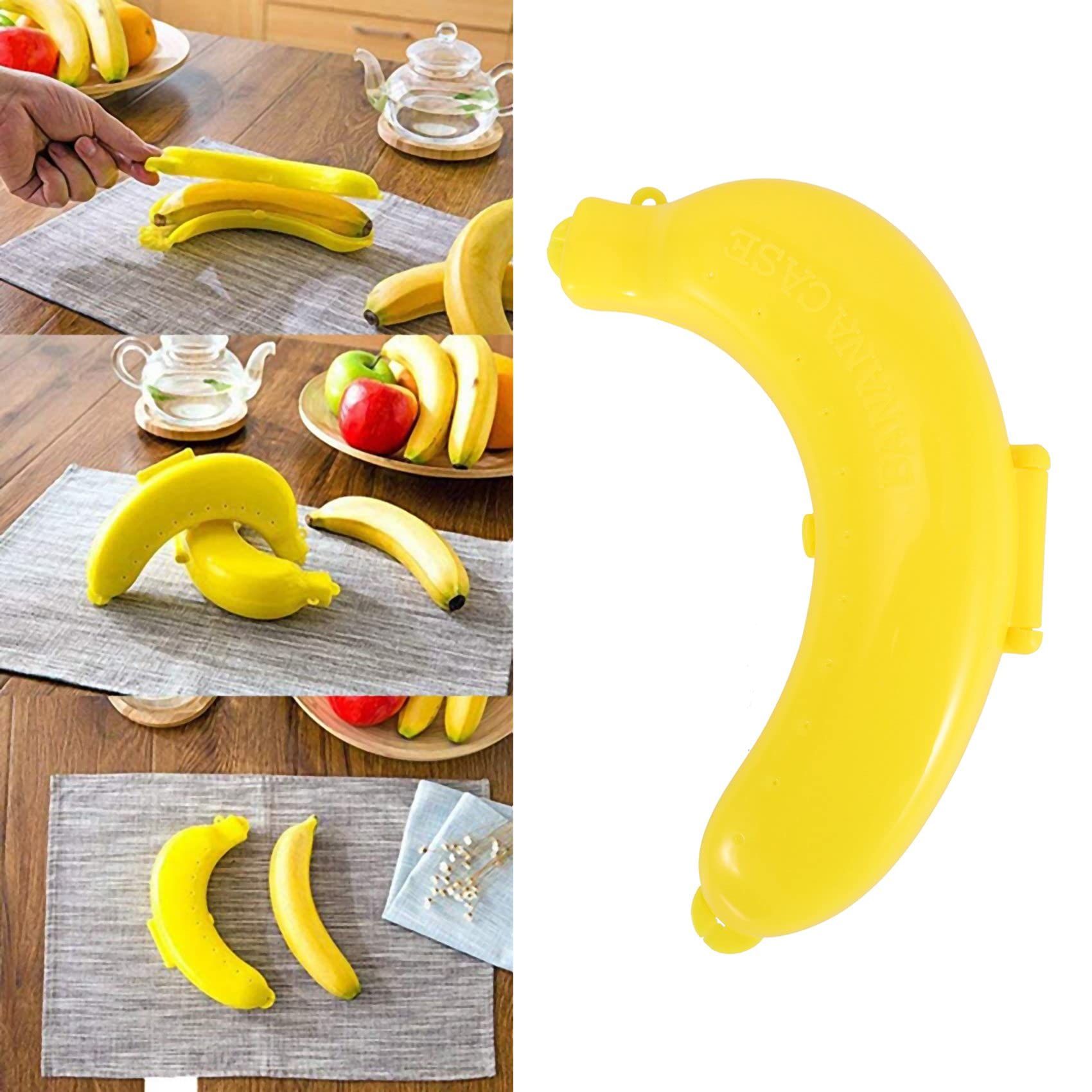 Banana Container, Portable Banana Case Holder for Banana Storage Banana Keeper view 3