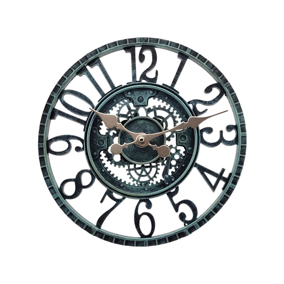 12-Inch Waterproof Outdoor Wall Clock — image 1