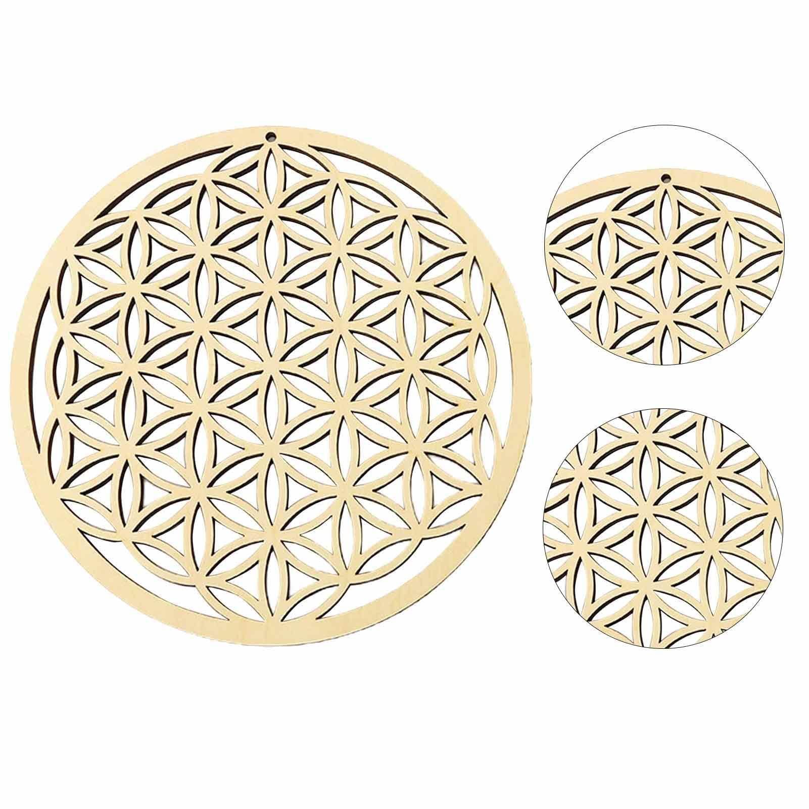 Flower of Life, Flower of Life Wall Hanging Decor, Sacred Geometry Wood Wall — image 1