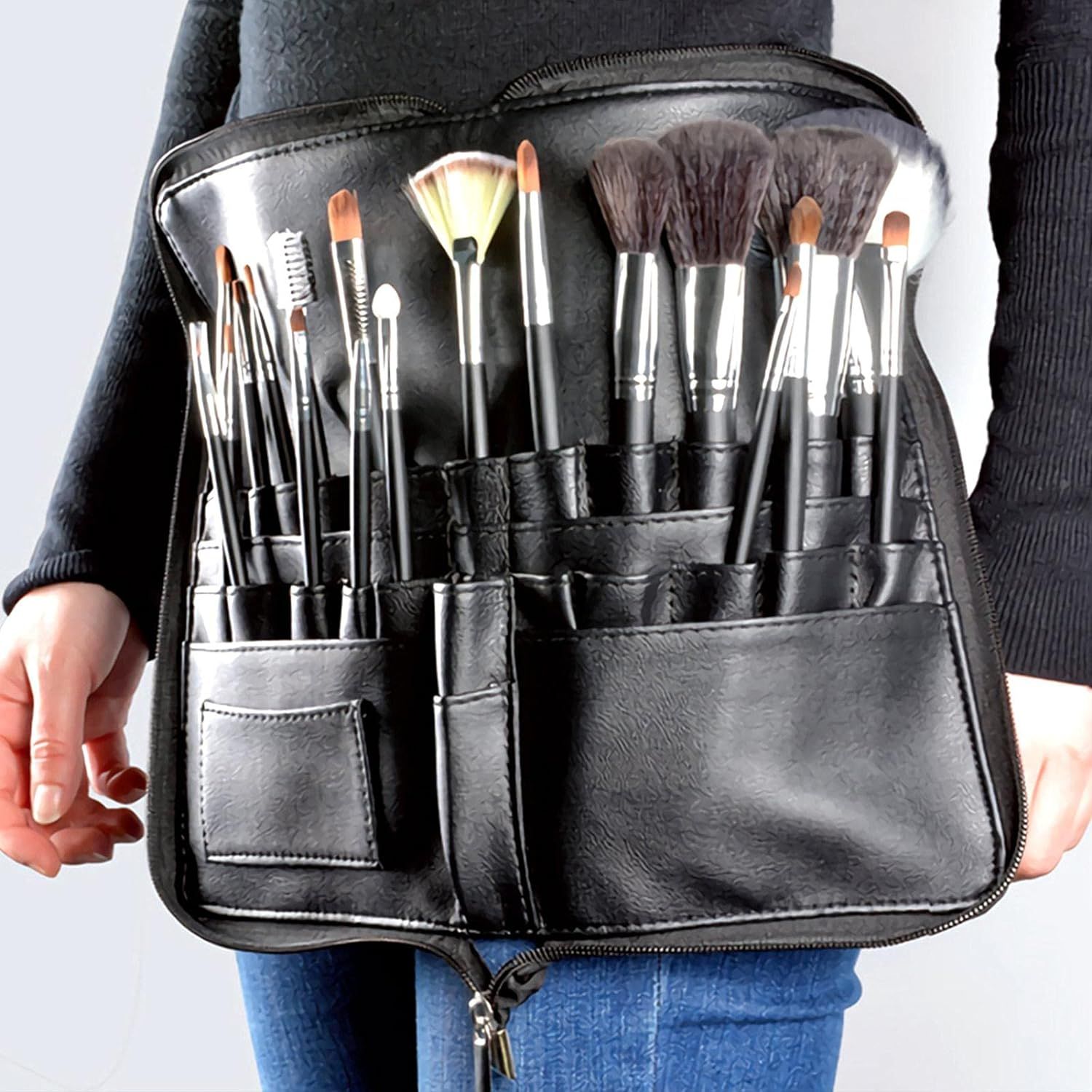 Professional Makeup Brushes Organizer Bag view 5