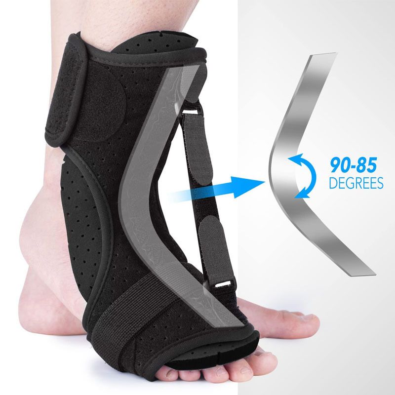 Plantar Fasciitis Night Splint - Adjustable and Breathable Foot Brace for view 2