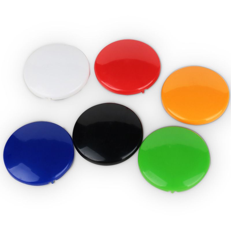 6 Pcs Notice Board Planning Magnets Colorful Fridge Magnet Mini Round Plastic — image 1