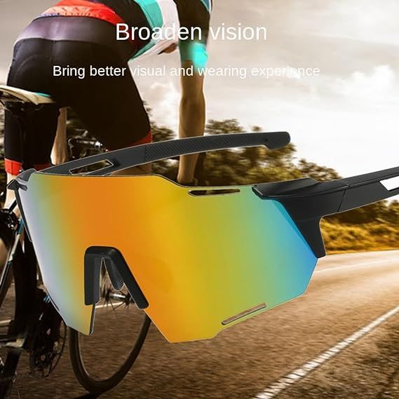 Road Cycling Glasses Outdoor Sports Sunglasses Fashion Anti-Stress Running view 3