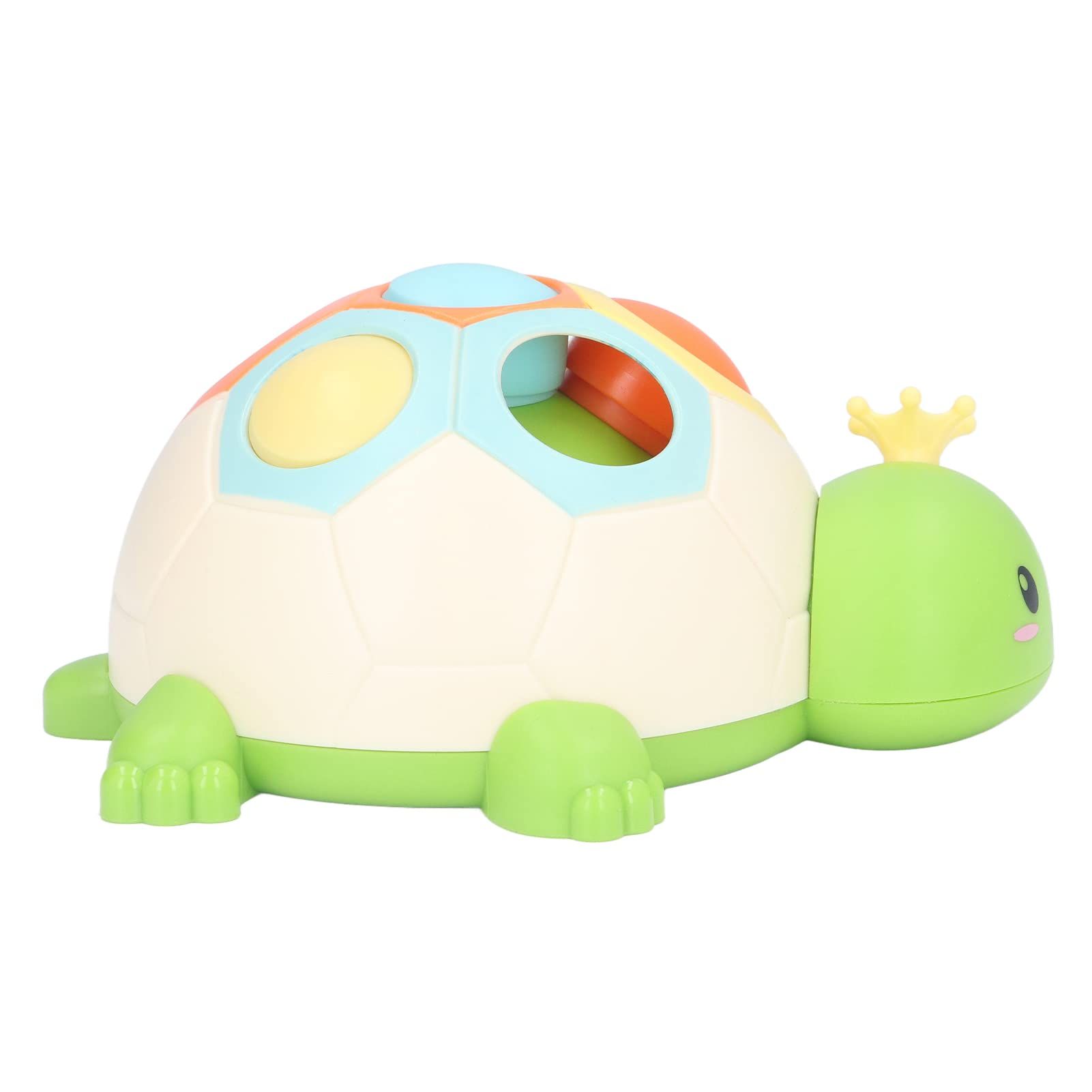 Sensory Hand Tortoise Toy 6 Holes 3 Movable Round Buttons Lovely Pressure view 2
