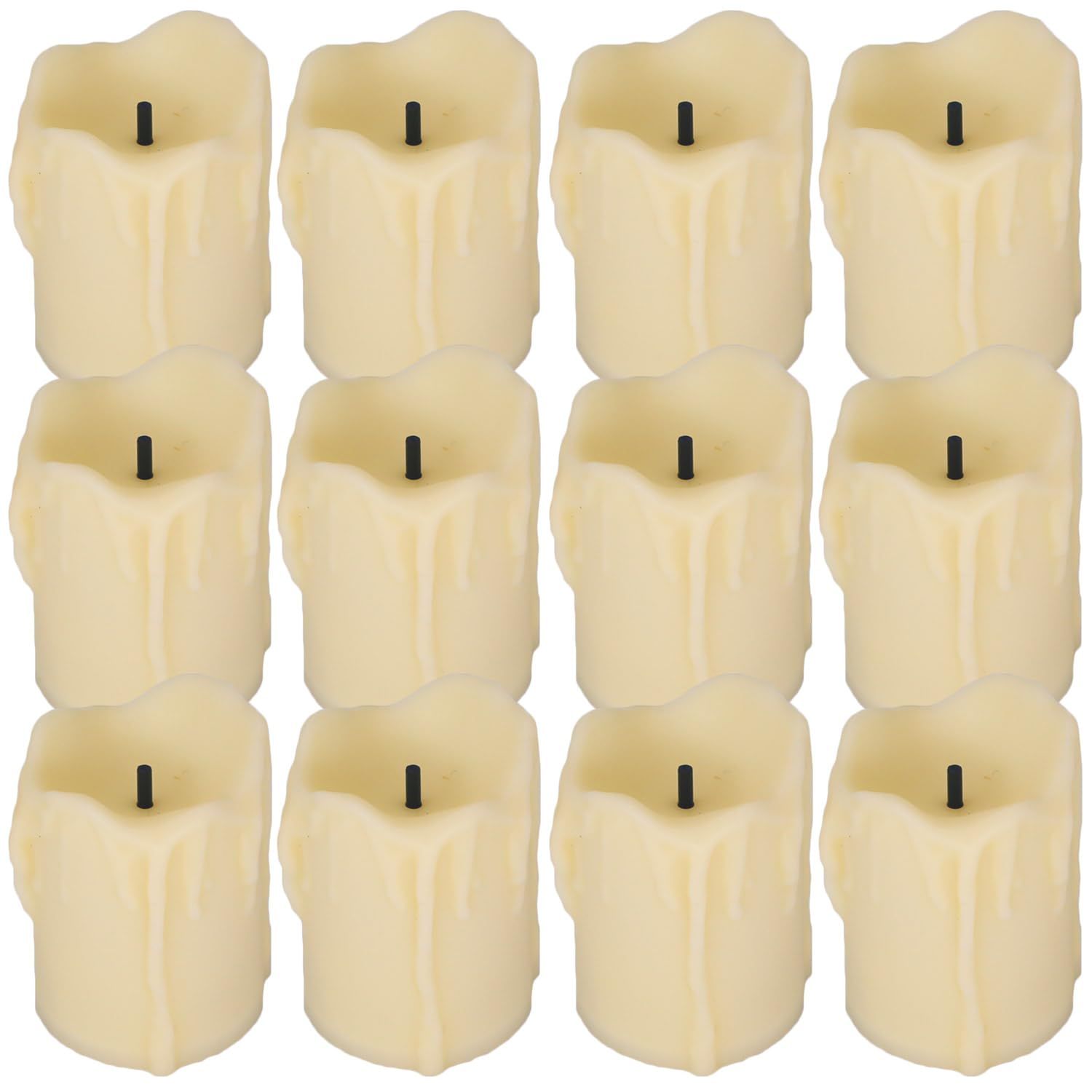 Flickering Led Tea Lights Candles Battery Operated Candle LED Flameless Candle — image 1