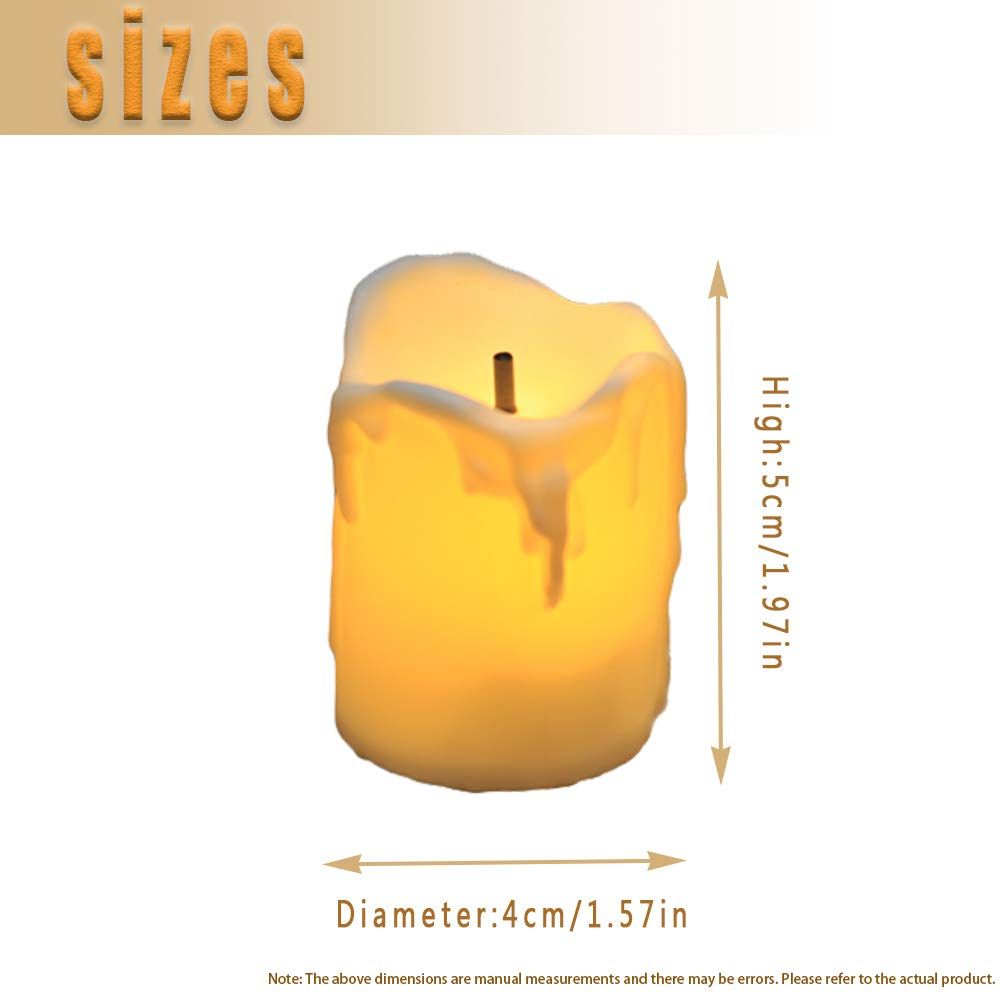 Flickering Led Tea Lights Candles Battery Operated Candle LED Flameless Candle view 2