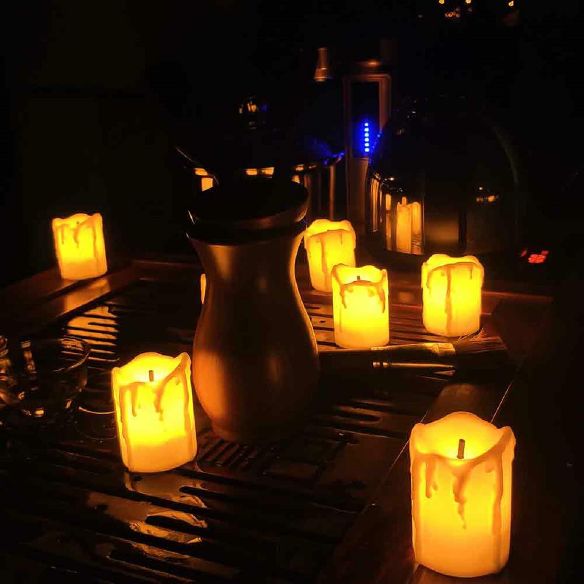 Flickering Led Tea Lights Candles Battery Operated Candle LED Flameless Candle view 3