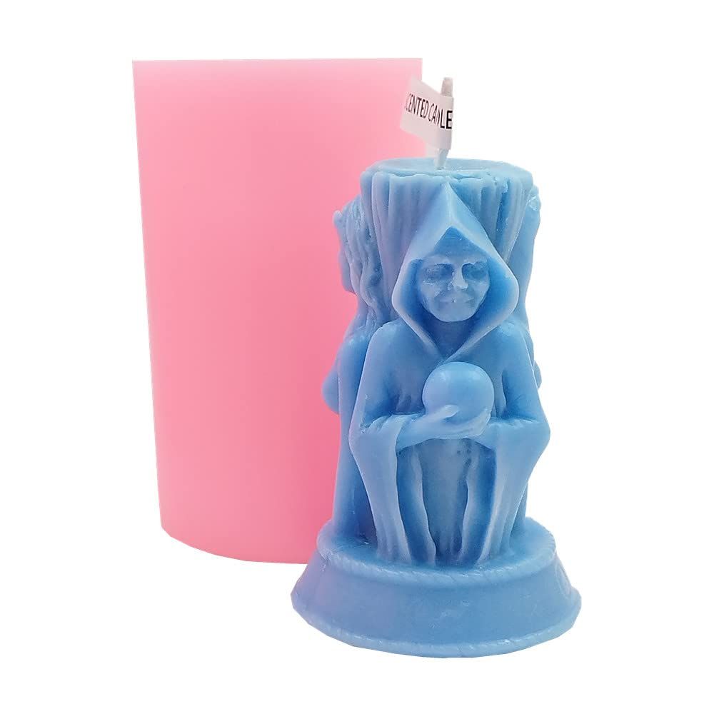 Goddess Candle Making Mold Handmade soap Chocolate DIY Candle Making Plaster — image 1