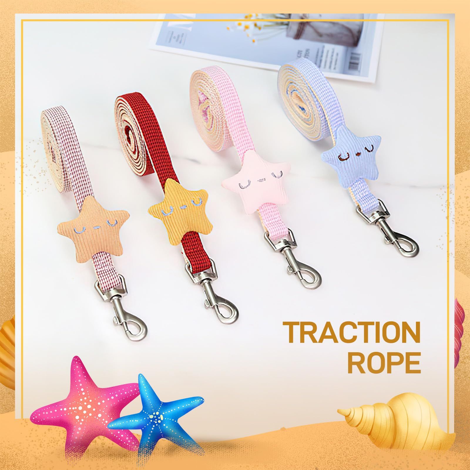 4pcs Cat Harness and Leash Set Escape Proof for Small Large Cats view 3