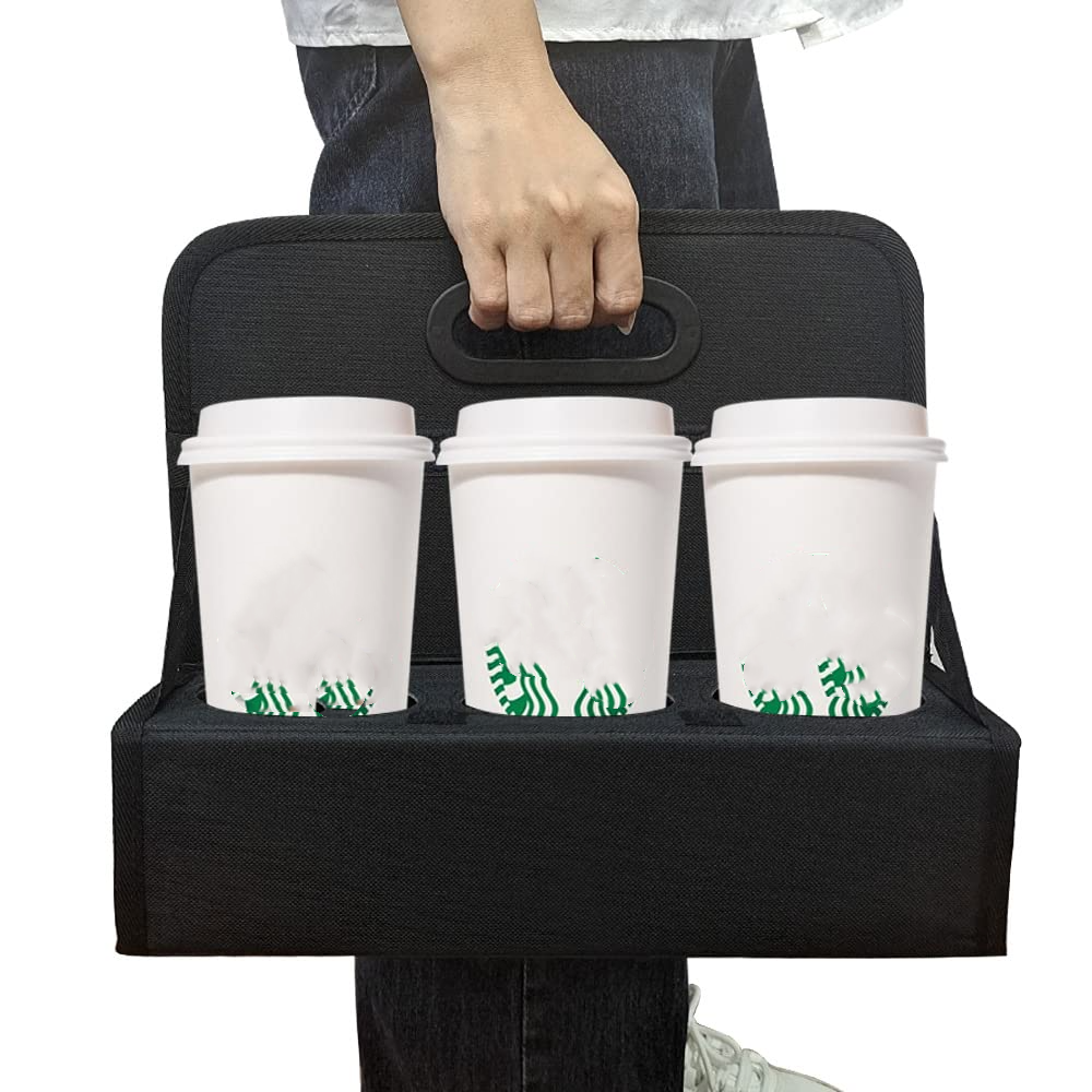 Drink Carrier with Handle Reusable