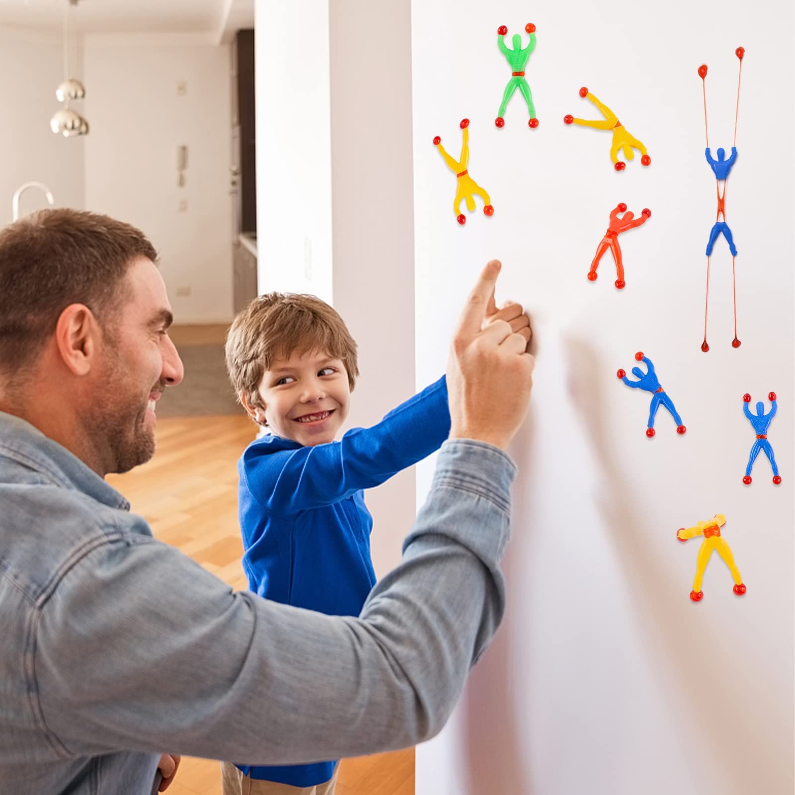 50PCS Stretchy Wall Climbers view 4