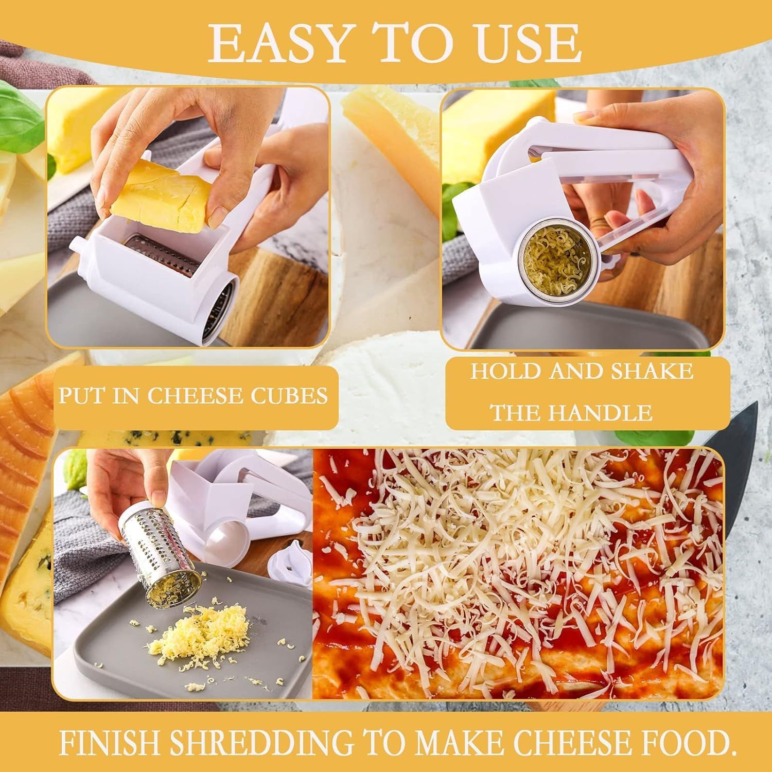 Cheese Grater Hand Crank view 3