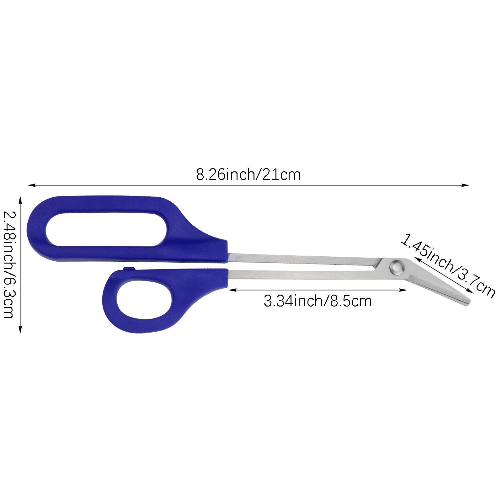 2 PACK Long Handle Toenail Clippers Scissors for Seniors view 4