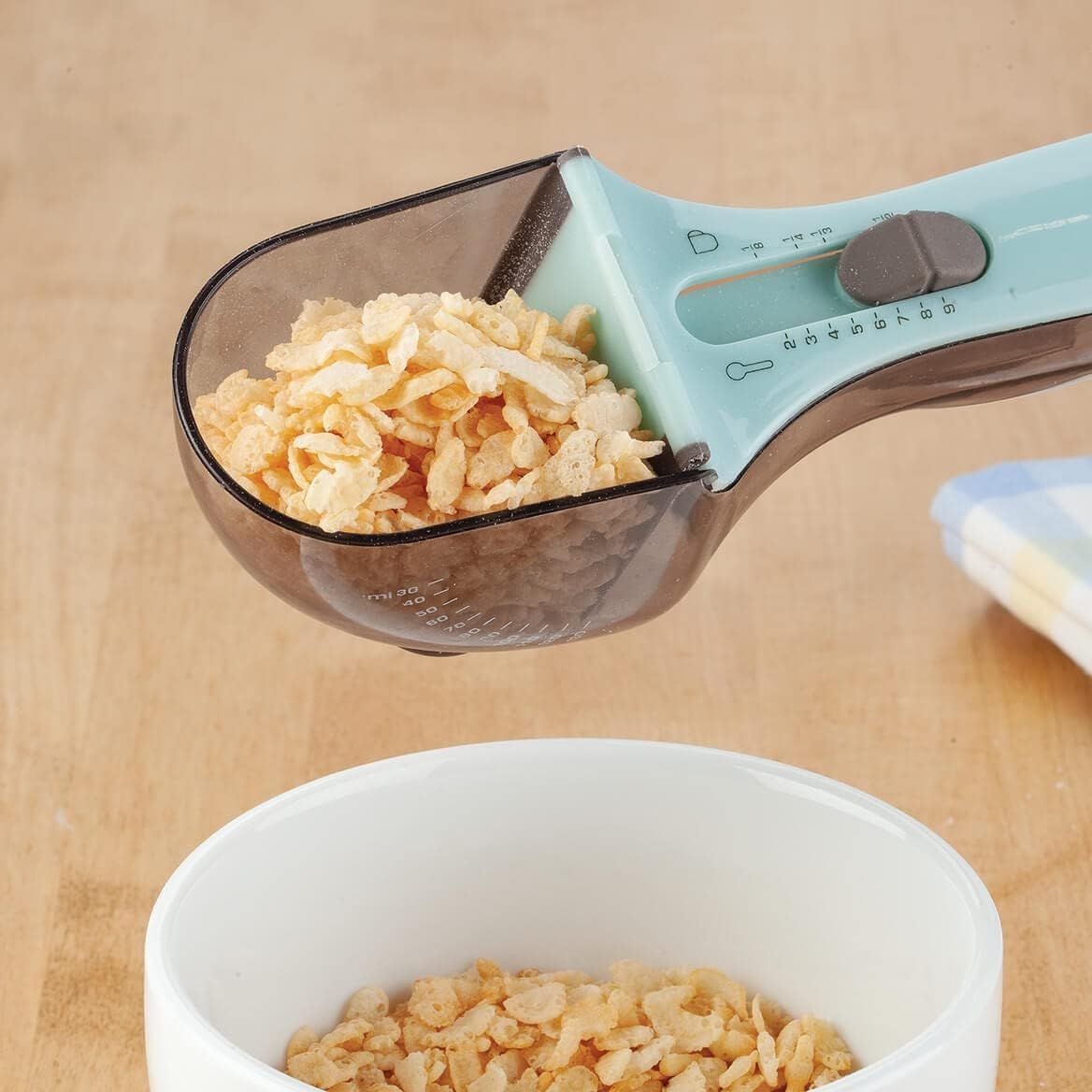 Plastic Measuring Spoon Set for Your Kitchen - Two Cups Sizes For All Kind of view 5