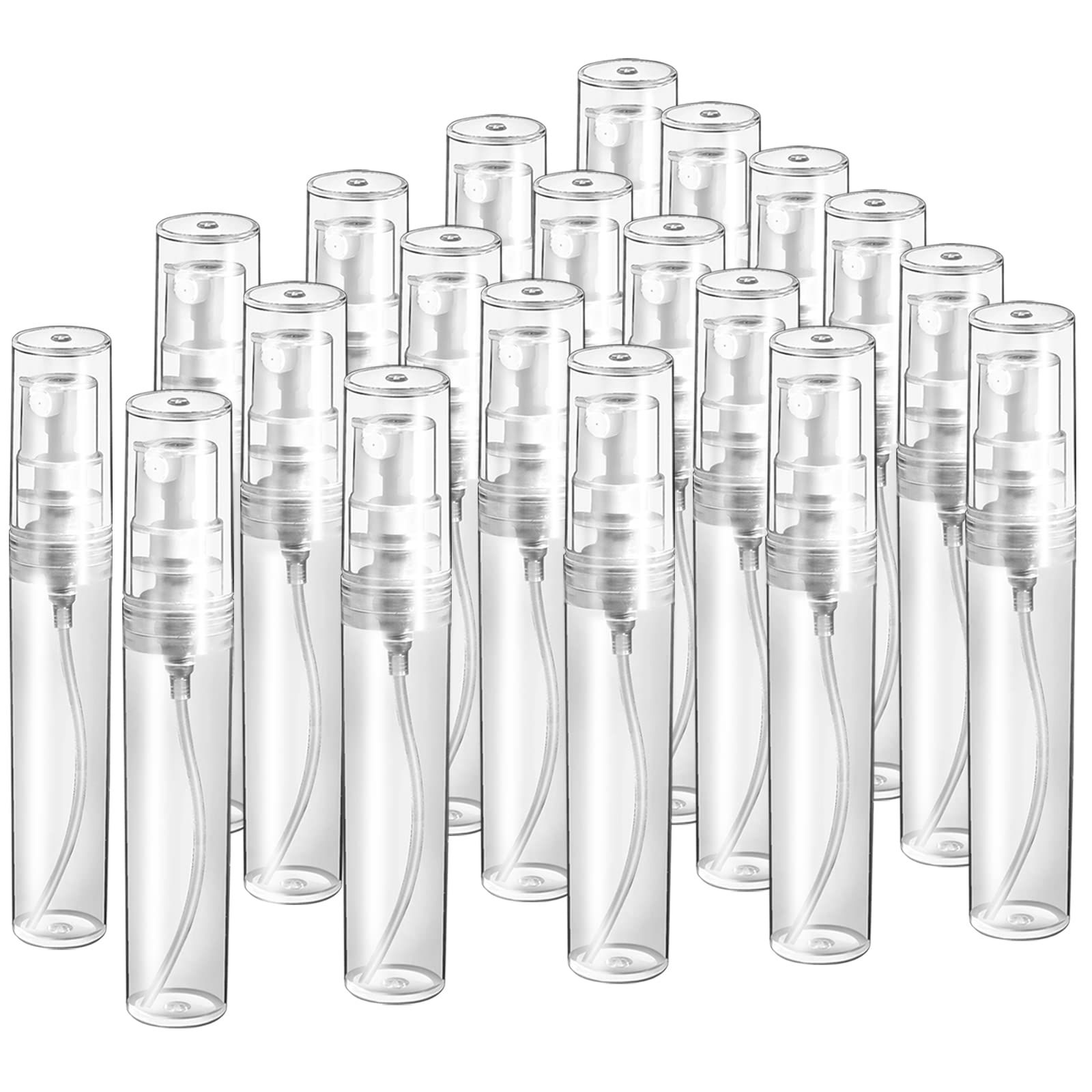 20 Pcs Mini Spray Bottles 5ml Plastic Spray Bottles
