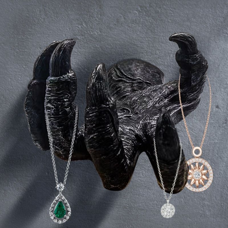 Witch's Demon Hand Wall Hanging Statues view 3
