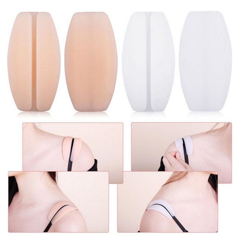4 Pairs Silicone Bra Strap Cushions Holder view 4