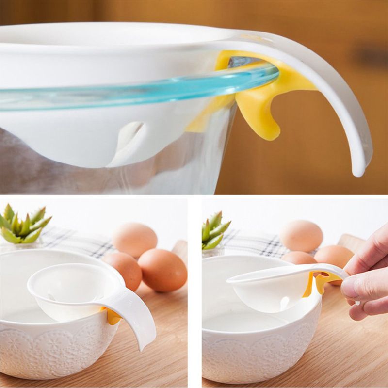 Egg Separator,Egg White Yolk Divider,Egg Divider Kitchen Tool for Baking view 2