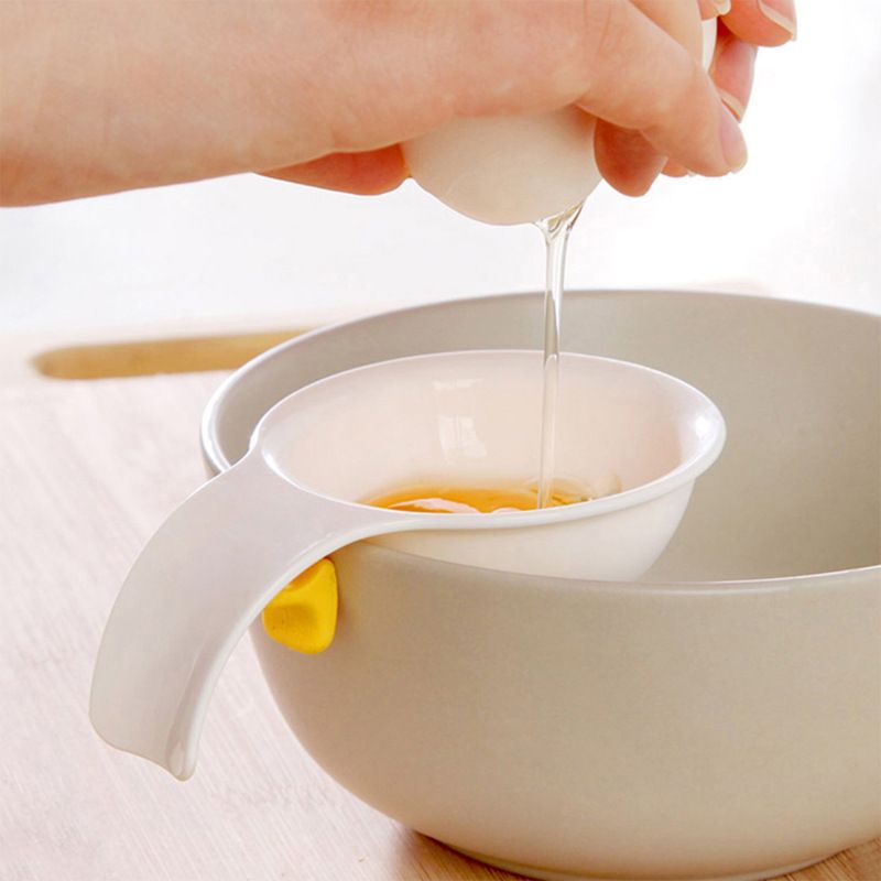 Egg Separator,Egg White Yolk Divider,Egg Divider Kitchen Tool for Baking view 3
