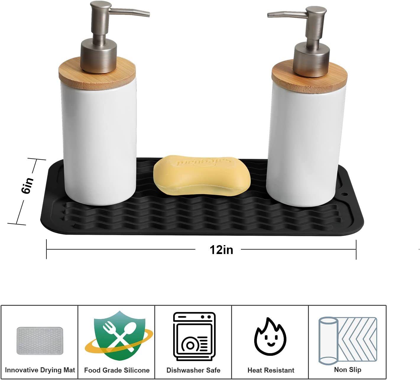 Silicone Dish Drying Mat for Multiple Usage view 5