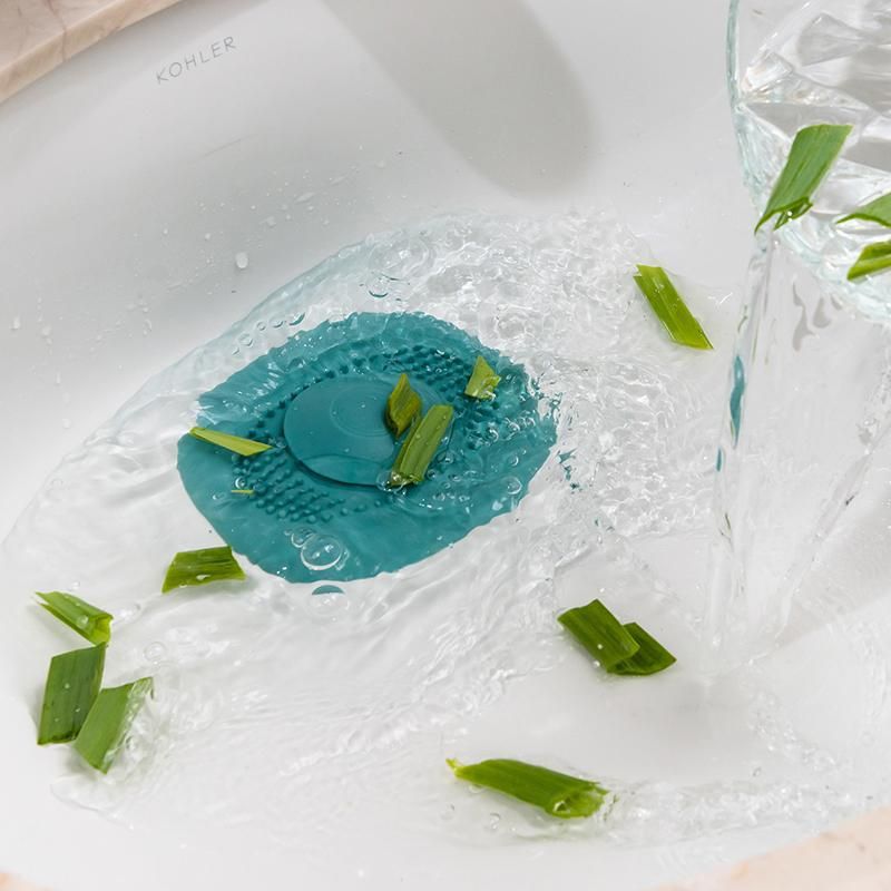 Hair Catcher Drain Stopper Silicone Hair Stopper Shower Drain Cover Sink view 5