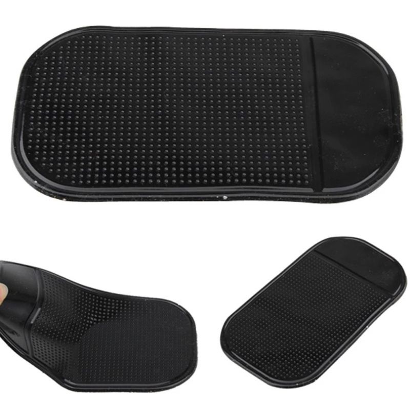 New Powerful Car Silica Gel Magic Sticky Pad Anti-Slip Non Slip Mat for Phone view 2