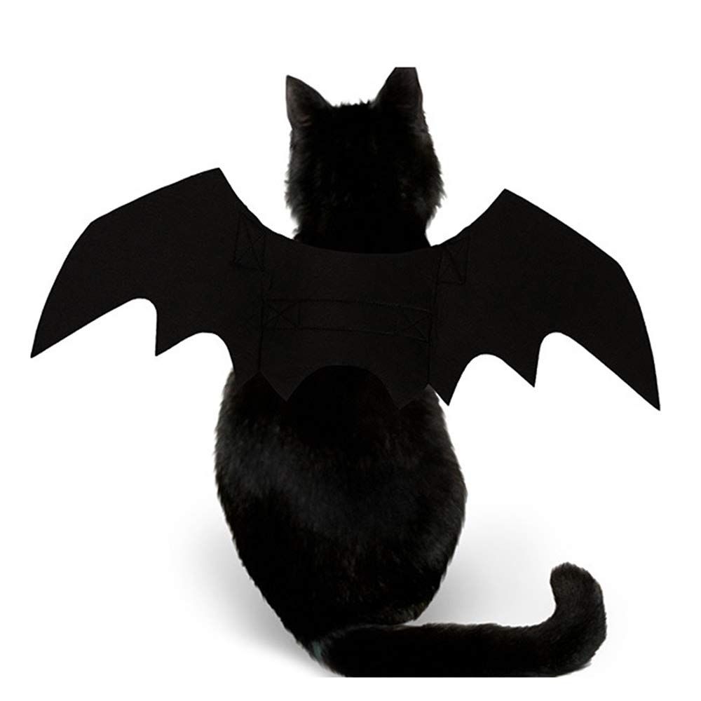 Pet Cat Bat Wings for Halloween Party Decoration view 2